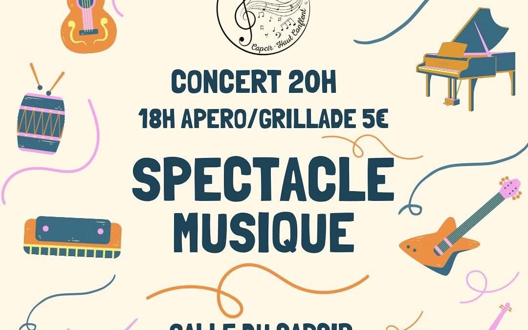 SPECTACLE ECOLE DE MUSIQUE