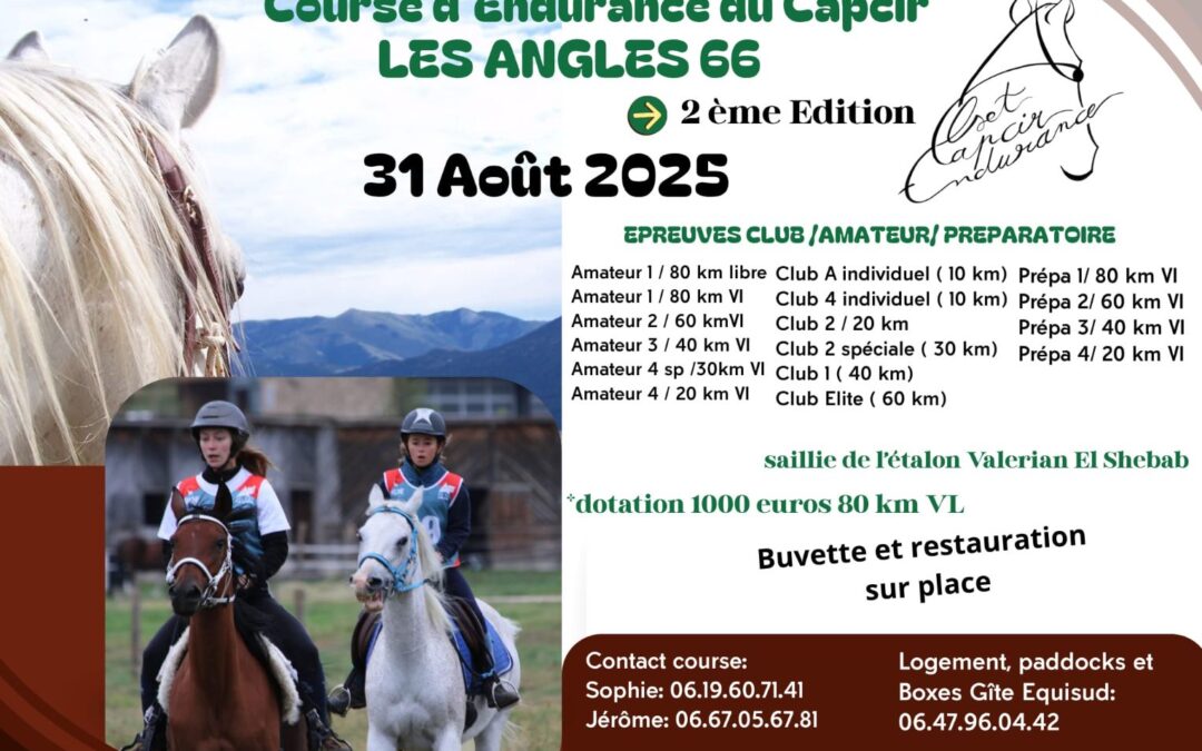 COURSE D’ENDURANCE DU CAPCIR