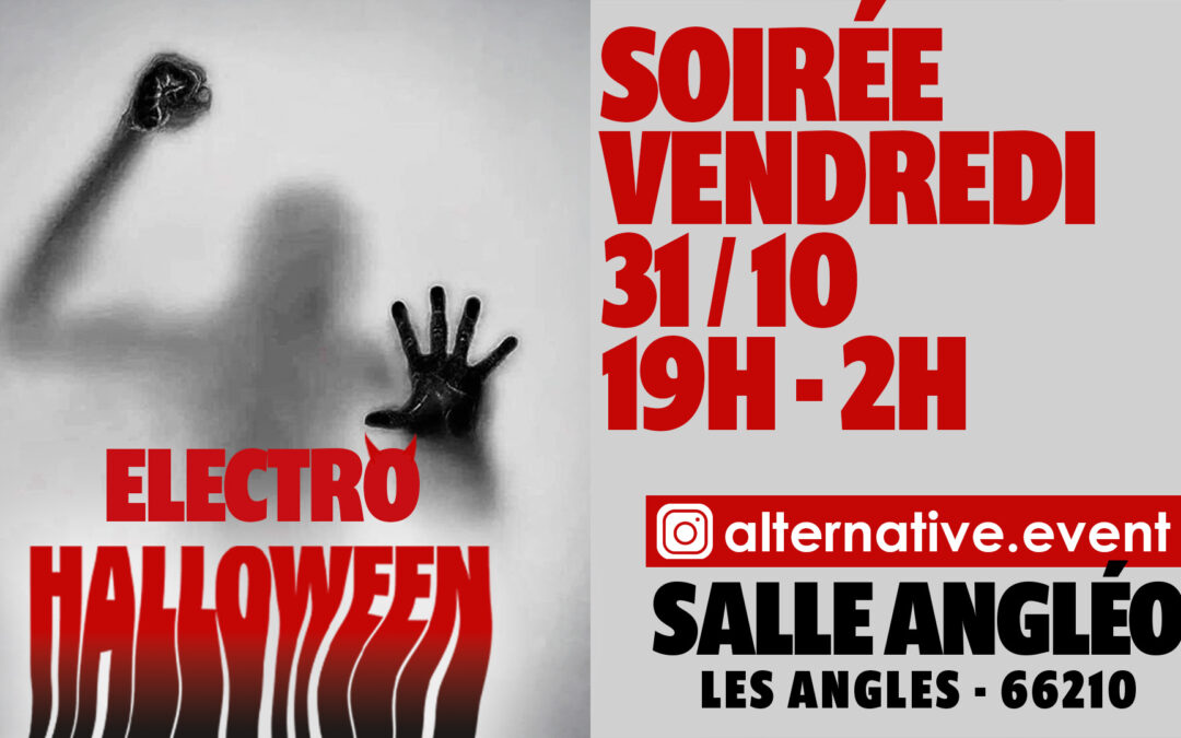SOIREE ELECTRO HALLOWEEN