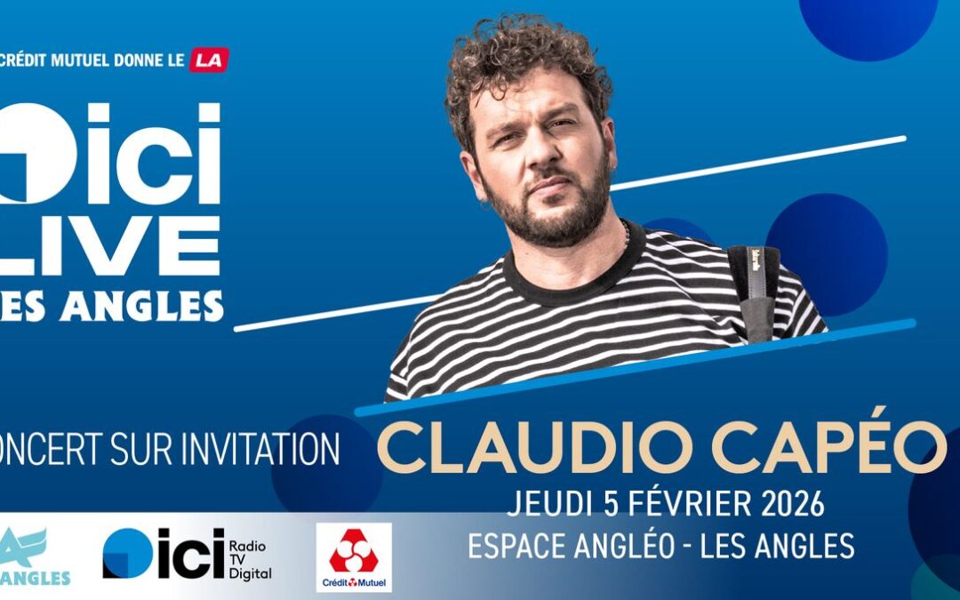 CLAUDIO CAPEO LIVE D’ICI