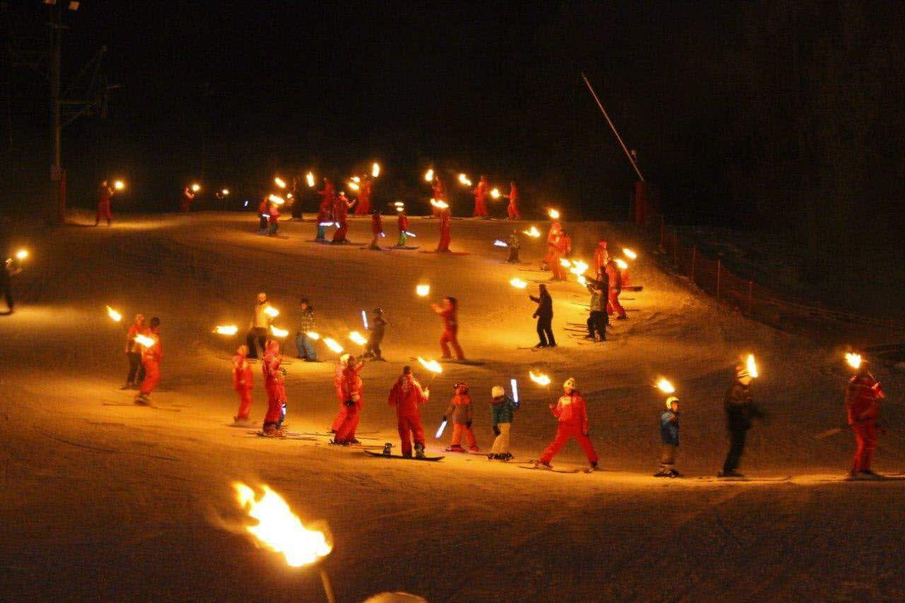 descente flambeaux 1